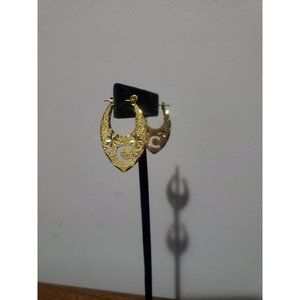 Gold tone 14k Gold plated earrings